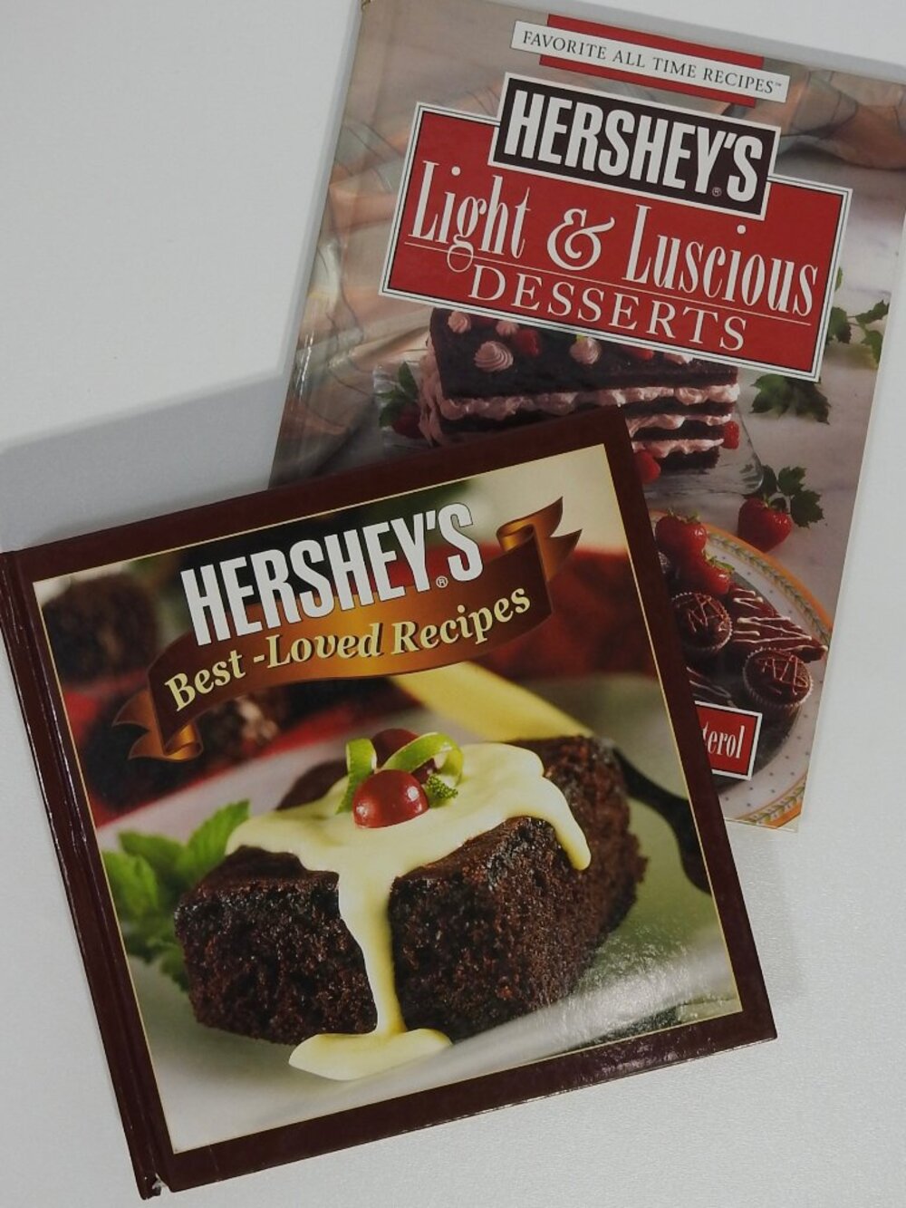 Hershey Recipe Books Bundle of 2 Hardcover